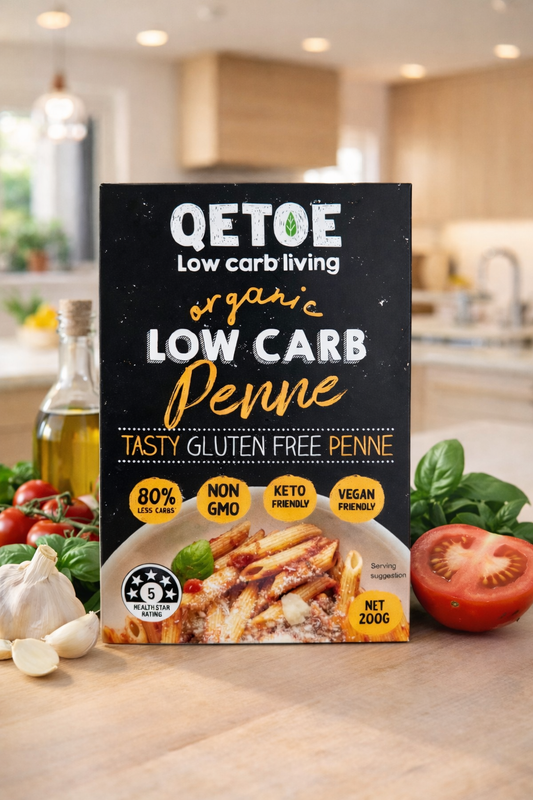 Qetoe Low Carb Penne 4 x 200g Pack