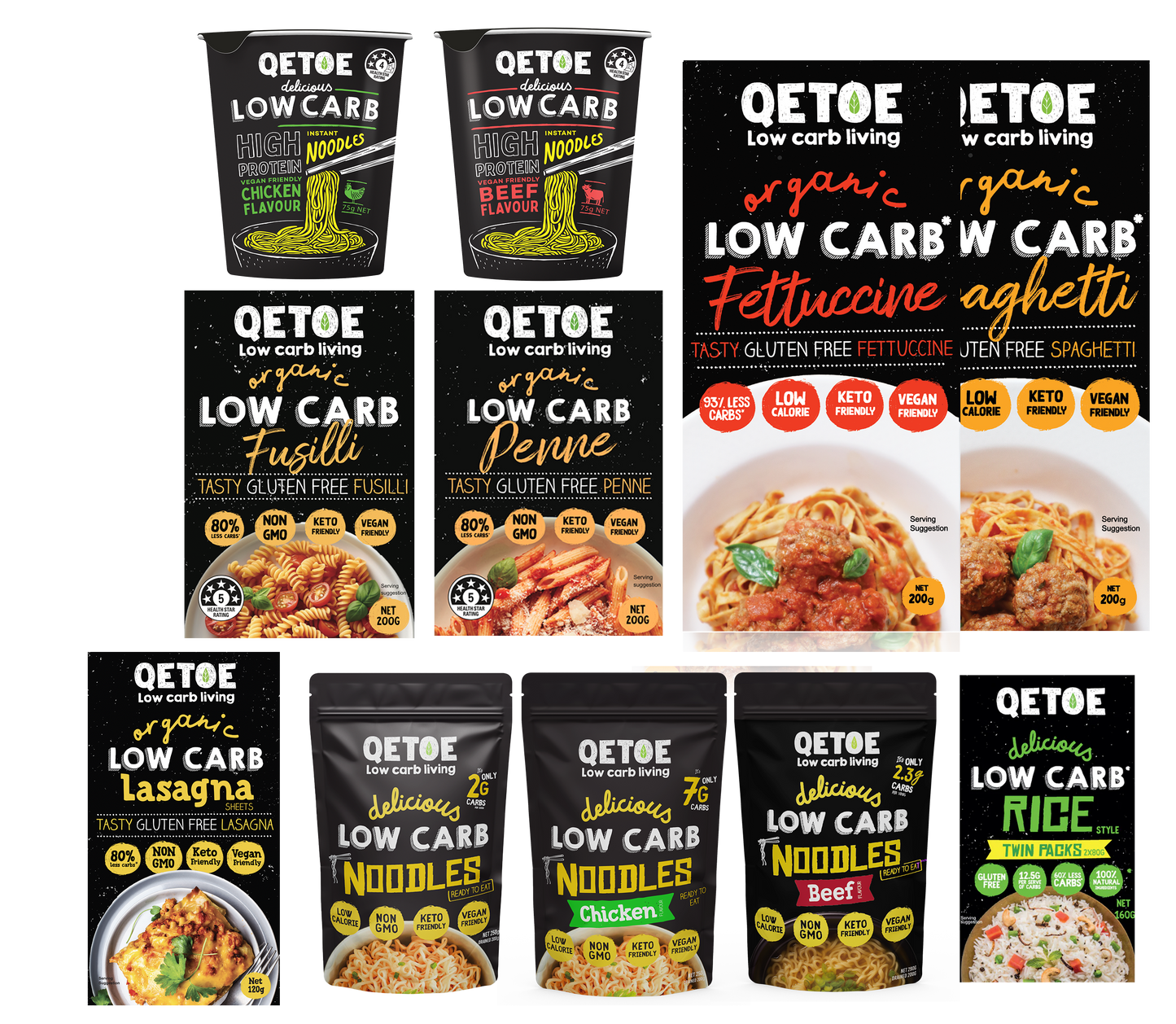 Qetoe Starter Bundle (Try one of each!)