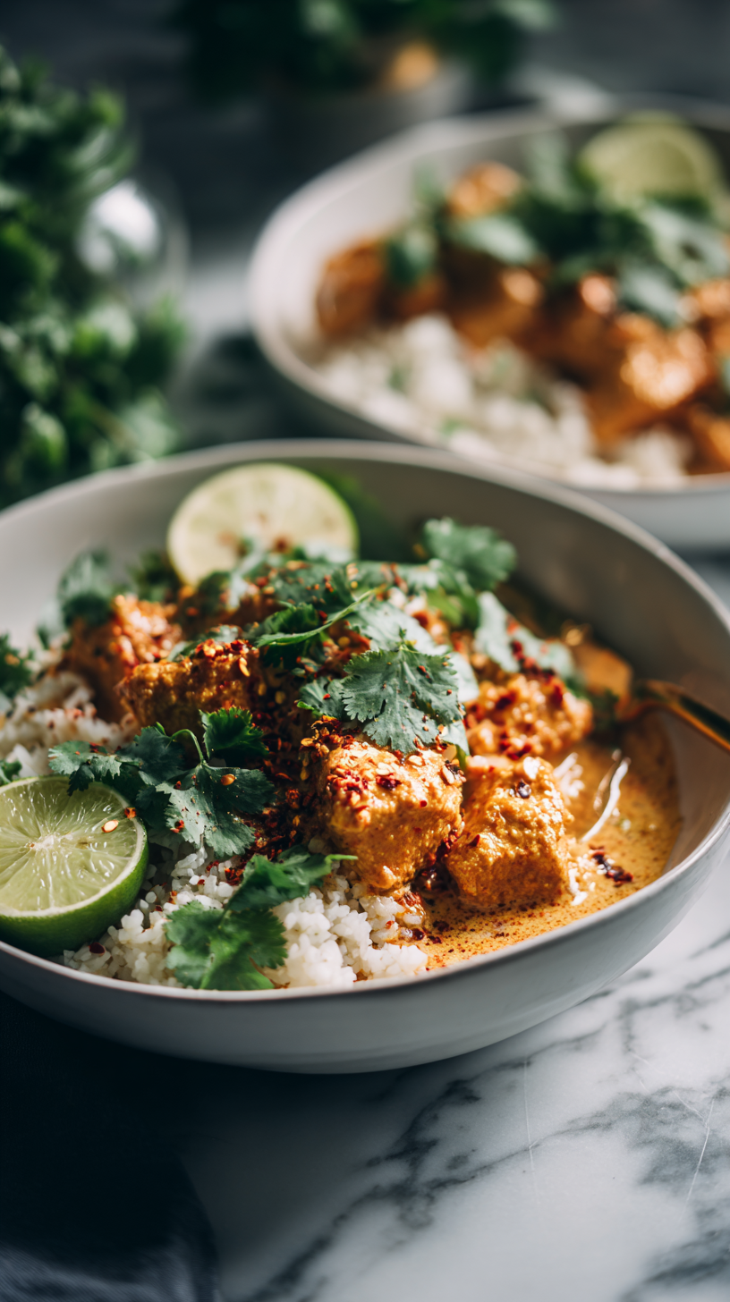 LOW CARB BUTTER CHICKEN | QETOE LOW CARB RICE