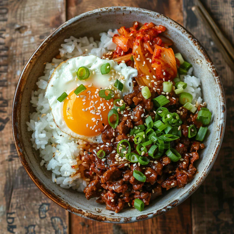 Low Carb Korean Rice Bowl