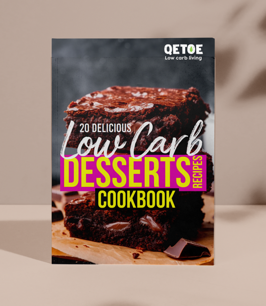 Qetoe Low Carb Dessert E-Cookbook
